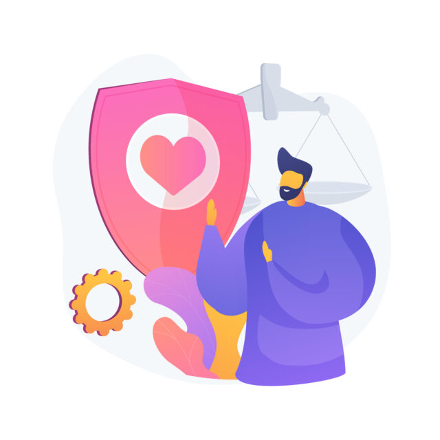 Honesty abstract concept vector illustration.